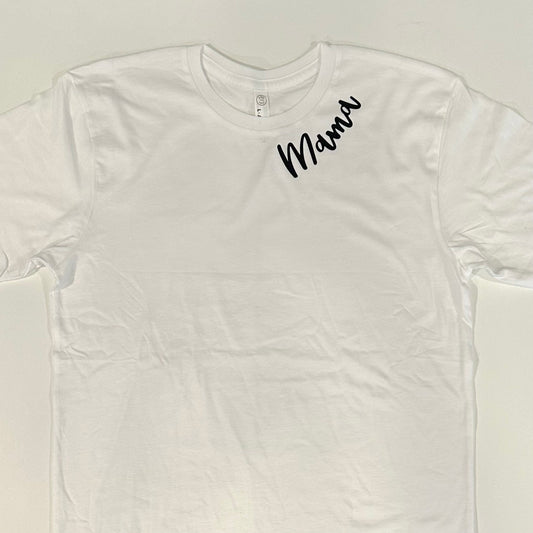 Mama T-Shirt; Custom with Children's name on right sleeve option